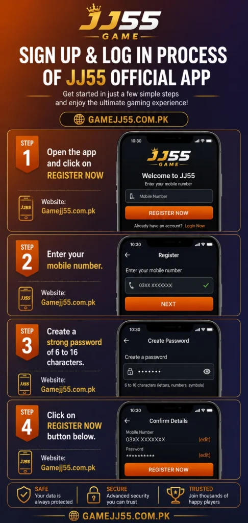 jj55 signup guide